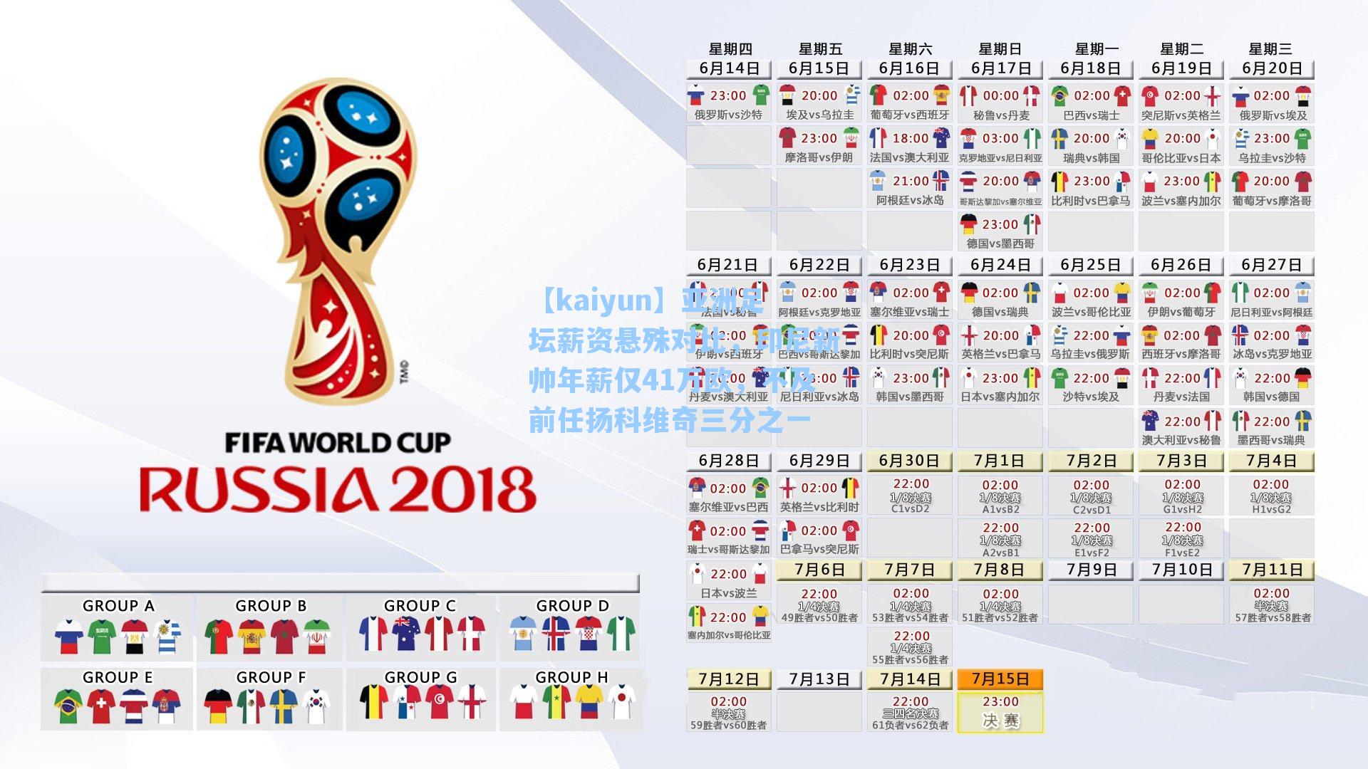 【kaiyun】亚洲足坛薪资悬殊对比，印尼新帅年薪仅41万欧，不及前任扬科维奇三分之一